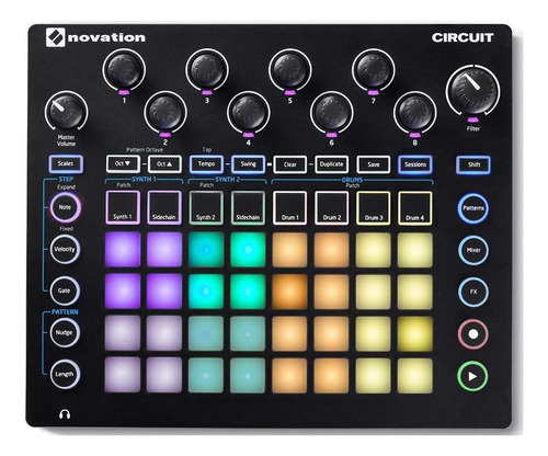 Circuit Groovebox Drum Machine Novation