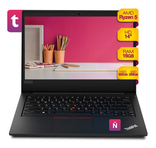 Notebook Lenovo Thinkpad Ryzen 5 Ssd M2 256gb 500gb 16gb W10