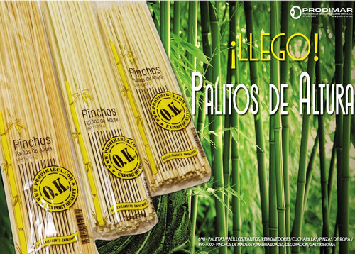 Imagen 4 de 5 de Palitos De Altura 3x200mm Una Punta