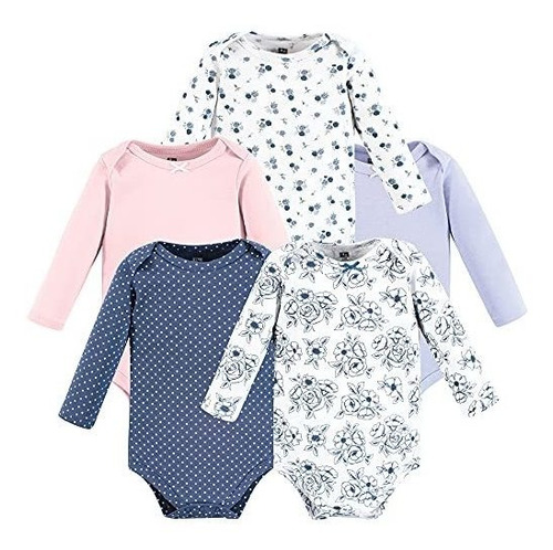 Hudson Bebé Unisex Bebé Algodón De Manga Larga Trajes 86xge