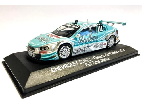 Imagem 3 de 3 de Miniatura Chevrolet Sonic Stockcar Barrichello 2014 1/43
