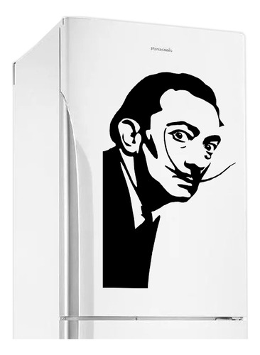 Adesivo De Geladeira Artista Salvador Dali