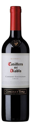 Vinho tinto Cabernet Sauvignon Casillero del Diablo 750ml