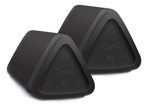 Oontz - Altavoz Bluetooth Angle 3, Paquete De 2, Salida De .