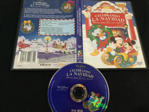 Celebrando La Navidad Con Mickey Donald Y Sus  Disney  Dvd 