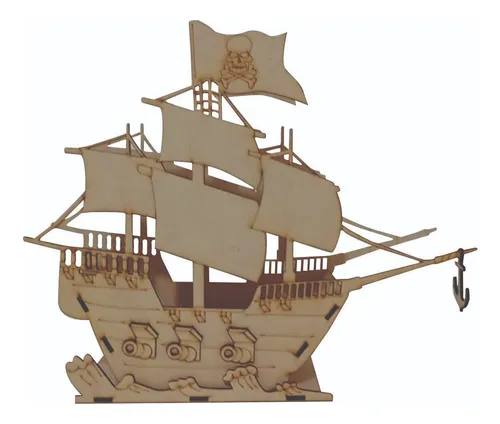 Barco Pirata 50 Souvenirs Personalizados