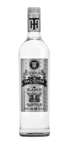 Tequila Hacienda De Tepa Blanco 100% Agave 750 Ml 