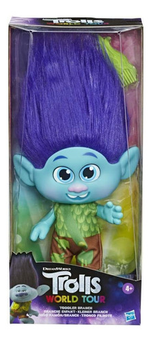 Hasbro Dreamworks Trolls World Tour - Muñeca Pequeña Con Pei