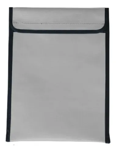 Borsa Ignifuga E Impermeabile 34x24 Cm – Portadocumenti Antifuoco Con Cerniera Sigillata, Per Contanti E Passaporto