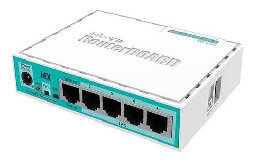 Imagen 1 de 1 de Routerboard Hex 5 Puertos Gigabit Ethernet Rb750gr3