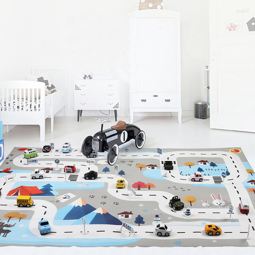 Mapa Para Niños, Mapa De Escena, Juguetes Educativos Creativ