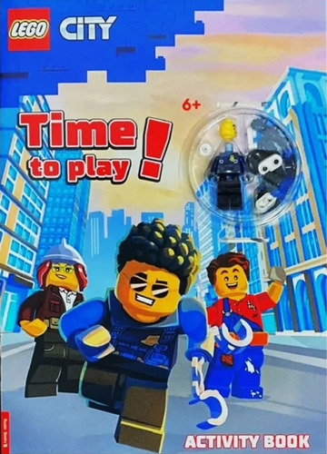 Lego City - Time To Play! - Libro Nuevo Ingles + Figura