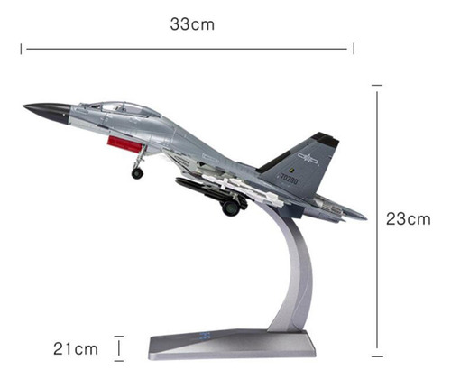 Simulación De Modelo De Avión De Combate 1/72 De Aleación Fu