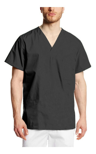 2pcs Summer New Men's Surgical Gowns Cotton Short Sleeve
