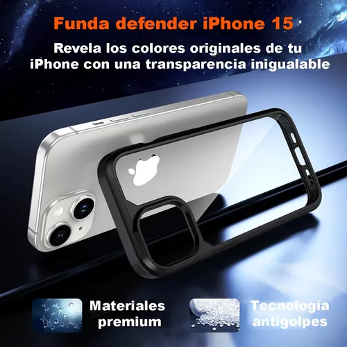 Funda Transparente iPhone 15 Pro Antigolpe Premium