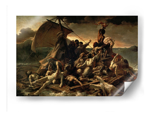 Poster - La Balsa De La Medusa, Théodore Géricault 60x40