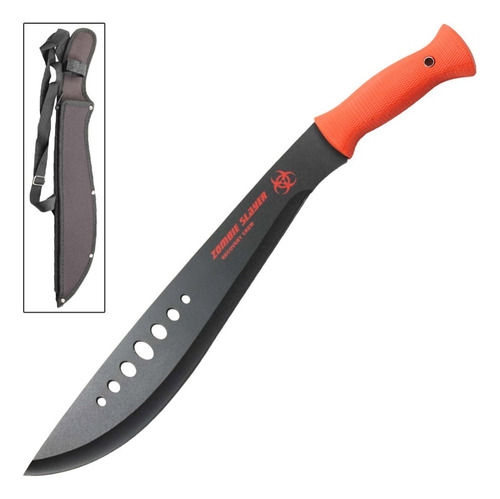 Kukri Machete Tactico Zombie Slayer Funda Caceria Camping