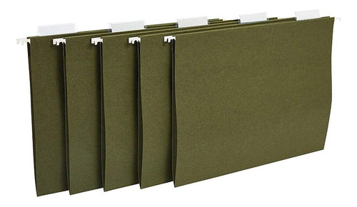 Carpetas Colgantes Para Archivos Con Grapas, 5 Pestañas, Let
