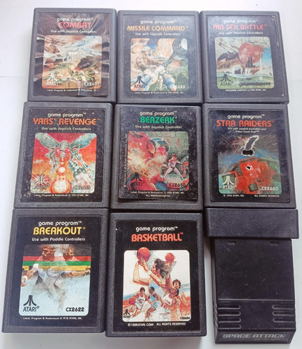 Cartuchos Para Consola Atari Vintage (Usado)