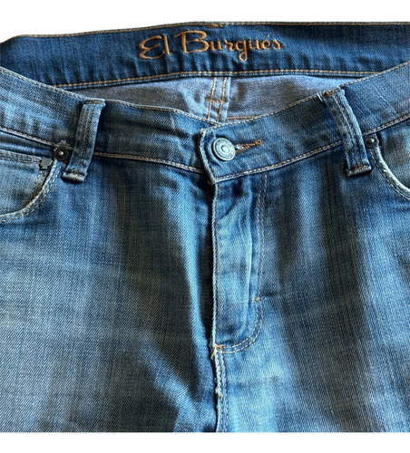 Jean Azul El Burgues Hombre Skinny Fit (Usado)