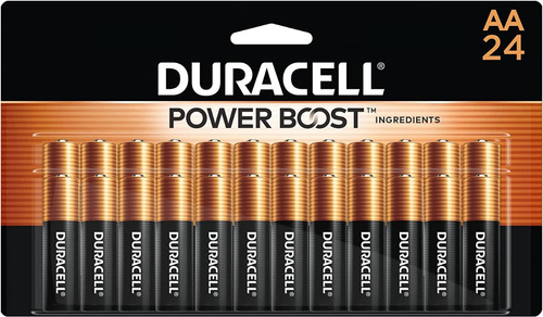 Pilas Aa Alcalinas Duracell Power Boost Blister 24 Unidades