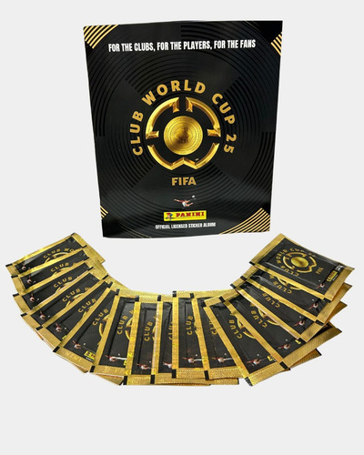 Album Figuritas Mundial De Clubes 2025 + 20 Sobres Panini