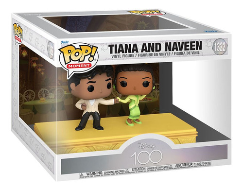 Funko Pop - Disney 100 - Tiana Y Naveen (1322)