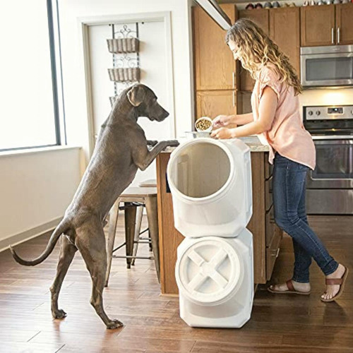 Vittles Vault Contenedor De Comida Para Mascotas Apilable