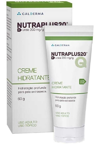Creme Hidratante Nutraplus 60g Caixa Hipoalergênico