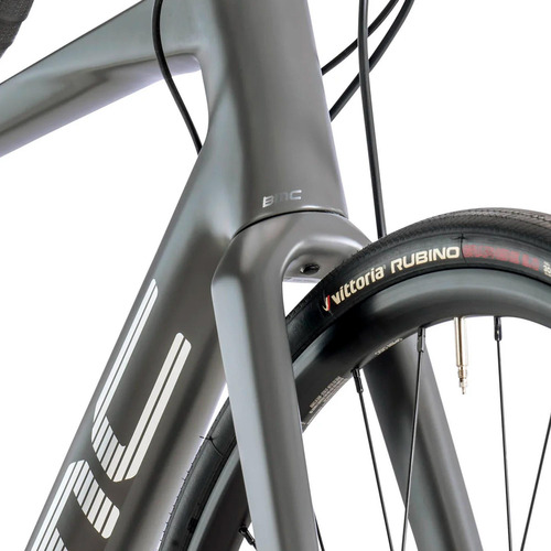 Bicicleta Ruta Bmc Roadmachine Five R700 Carbon Iron Gris 54 "