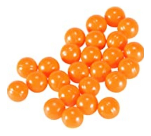 50 Pelotas Pintura Paintball .43 (11mm) Naranjas Xtreme C