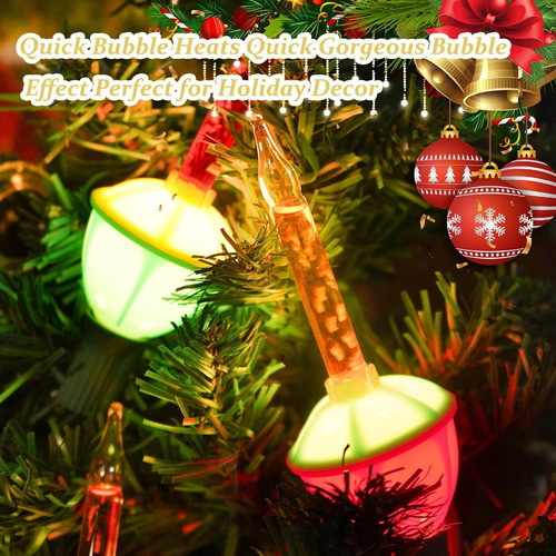 Luces De Burbujas De Navidad Olixmlya, Luces De Burbujas De