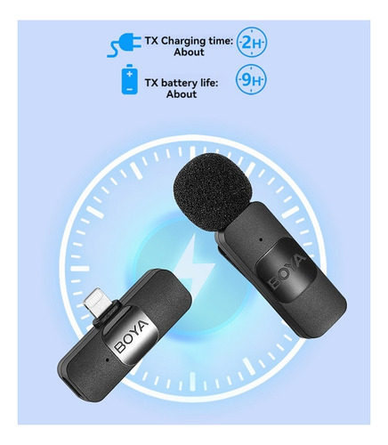 Micrófono Lavalier Inalámbrico By-v20 Para Transmisión En Vi