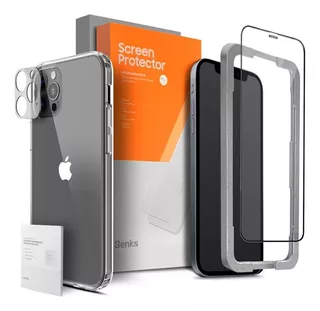 Case Benks Para iPhone 12 Pro Max 6.7 Protector 360° + Glass
