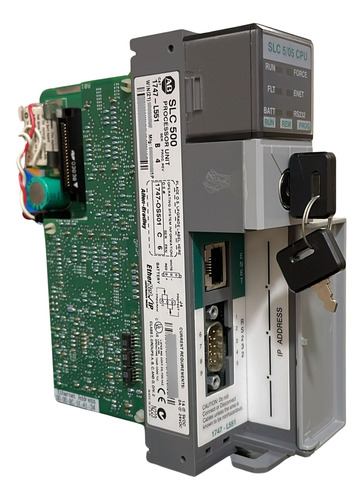 Allen-bradley 1747-l551 Cpu Slc 5/05 16k Controller Slc500