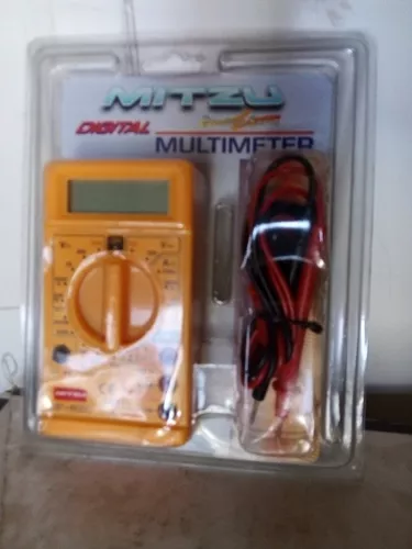 Mitzu® Multímetro digital con alarma y probador de frecuencia