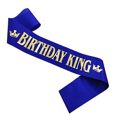 Capa Para Mujer - Birthday King Sash, Birthday Boy Sash Birt