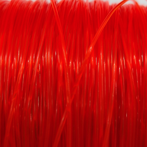 Linha Nylon Liso Laranja Para Pedreiro 0,80mm X 100m Obra