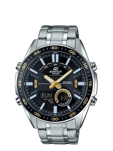 Casio Edifice Efv C100d 1bv Acero Telememo Alarma Original