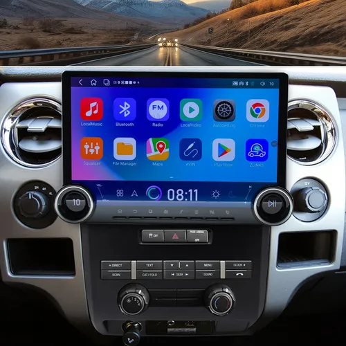 Dh1 Estéreo Carplay Ford Raptor F150 2008-2014 Gps Fm