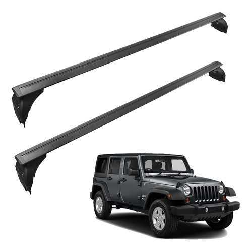 Mostplus Riel Barra Transversal Techo Para Jeep Wrangler Jk