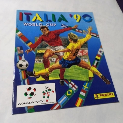 Album Figuritas La Nacion Panini Mundial 1990 Maradona Abcd