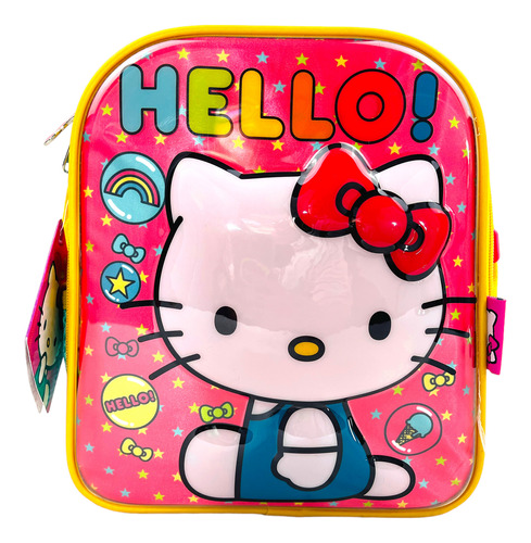 Lonchera Hello Kitty, Melody, Kuromi Termica Original Rosa 2