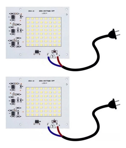 Chip Pastilla Multi Led 10w 220v / Precio X 2 Unidades