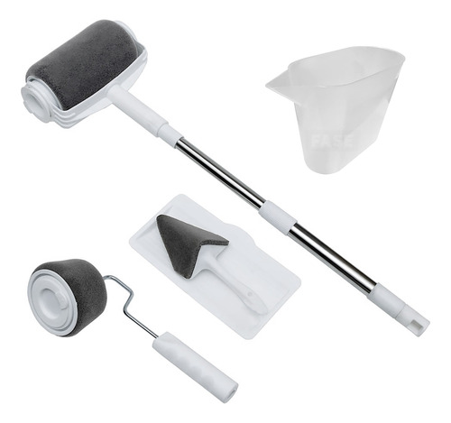 Set Rodillo Pintura Pintar Microfibra S/costura 6 Accesorios