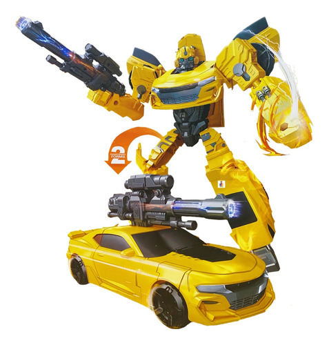 Transformer Robot Bumble Autobot Bee Y Accesorios 30cm