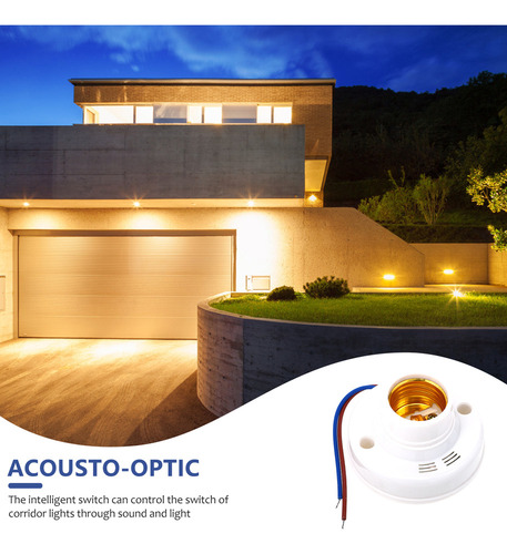 Soporte De Lámpara Led Para Control De Sonido Y Luz, 2 Unida