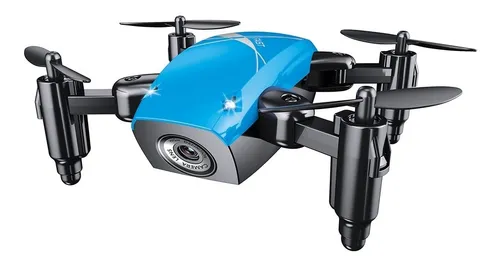 Drone Broadream S9W con c mara HD blue 1 bater a