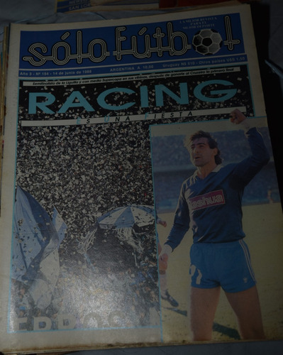 Revista Solo Futbol Racing
