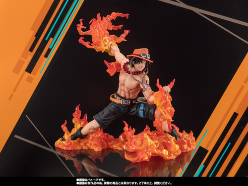 Portgas D Ace Figuarts-zero Extra Battle Bounty Rush 5th Anv (Usado)